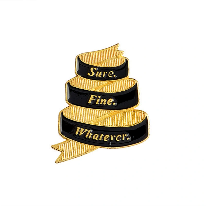 Promotion custom funny style metal enamel lapel pin