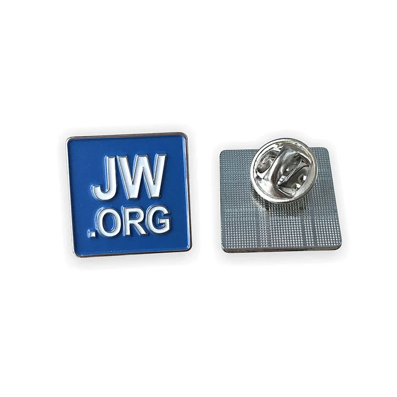 Alibaba gold manufacturer JW.ORG soft lapel pin