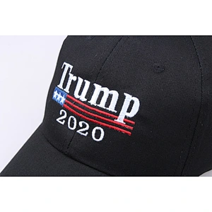 Black Red Pin Color Baseball Hats Trump 2020 Cap Hat