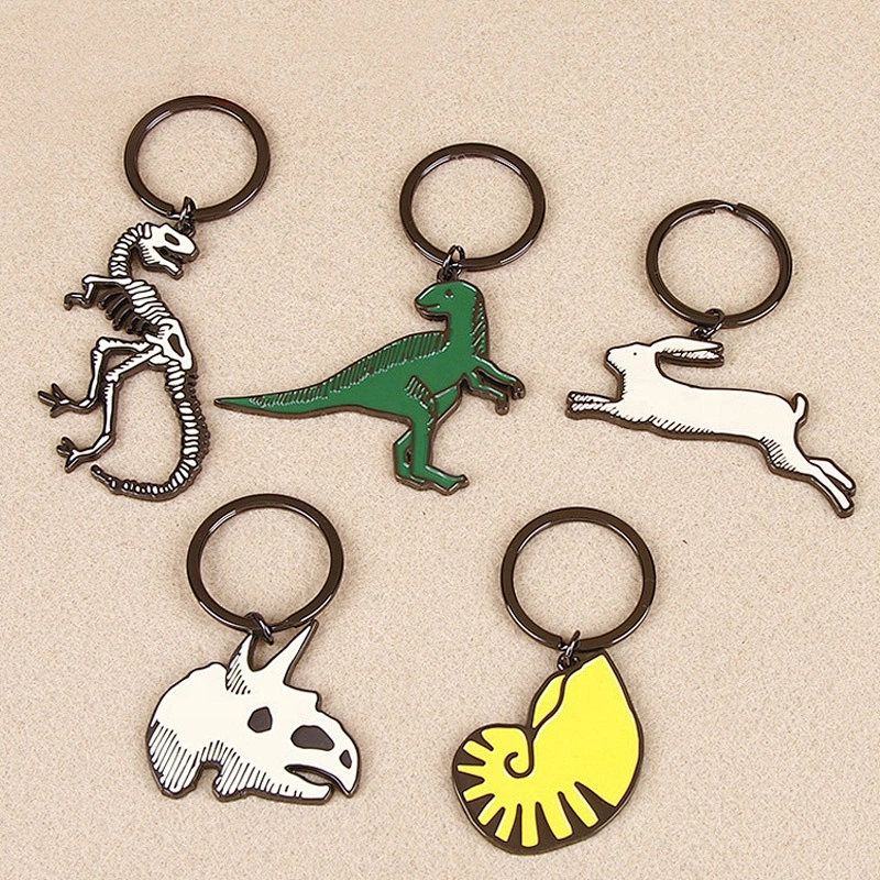 Factory Making Cheap Price Promotion Gift Custom Company Brand Logo Enamel Keychain