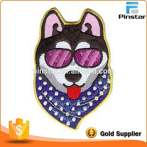 Alibaba Gold Supplier Custom Animals Embroidery Design Patches