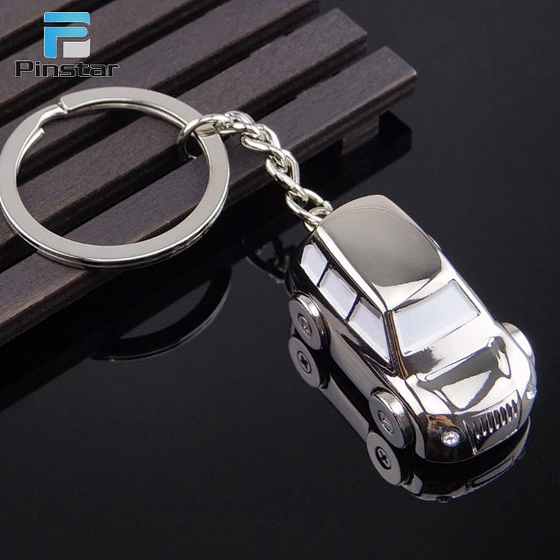 China craft maker promotion 3d metal car truck airplane keychain