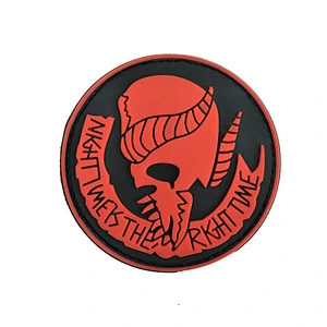 2018 Wholesale bulk customized fashion design pvc patches