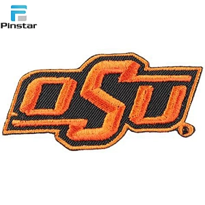 China embroidery patch factory custom iron on letters