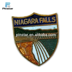 Free sample metal souvenir lapel pin customized enamel pin