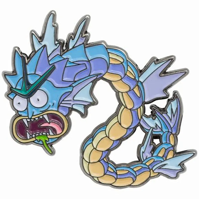 Promotional Customized dragon Metal enamel Pins
