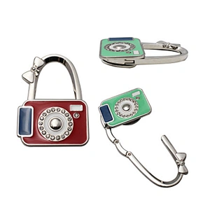 Wholesale high quality custom logo handbag purse bag hook bag hanger hook