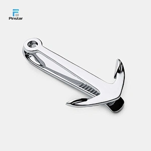 China hot style custom delicately packed business suit stainless steel tie clip / bar