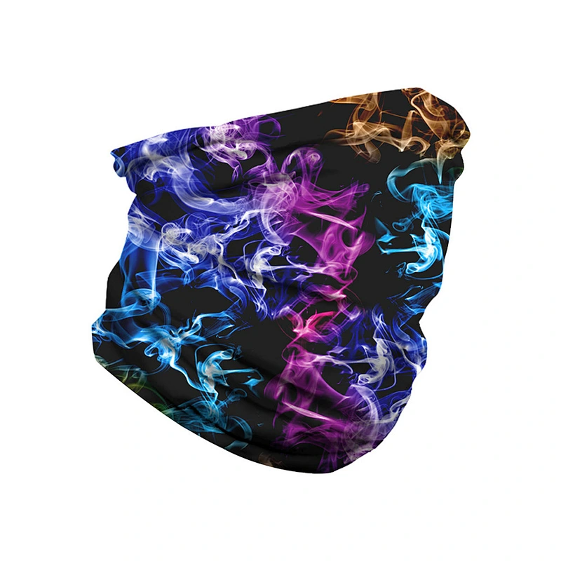 Wholesale In Stock Fashion Outdoors Starry Sky Design Seamless Face Tube Bandanas