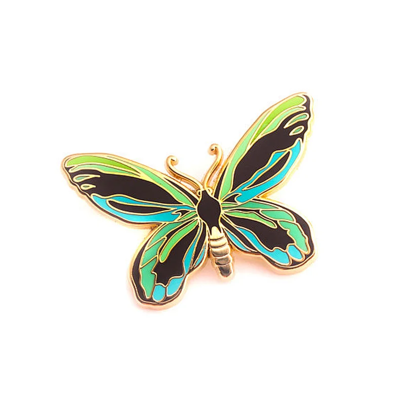 custom nice cartoon metal soft enamel badge lapel pin