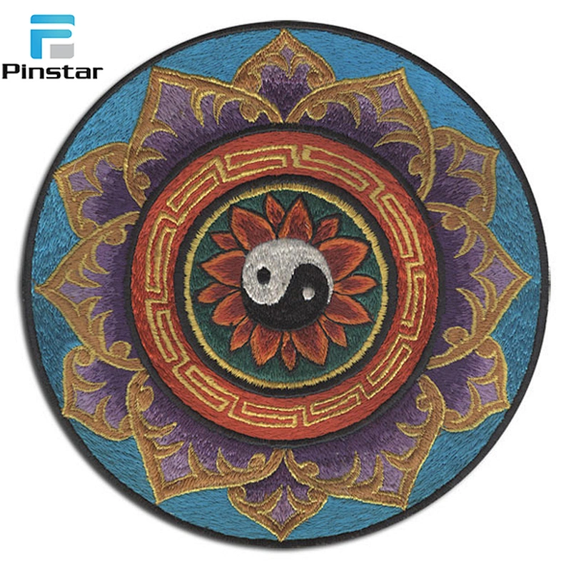 China patch factory custom embroidery patch iron on