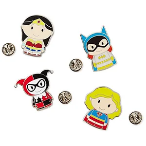 Wholesale bulk different hero enamel cartoon metal lapel pin