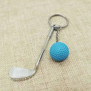Wholesale Creative Golf Keychain Bag Pendant Golf Sports Activities Gift