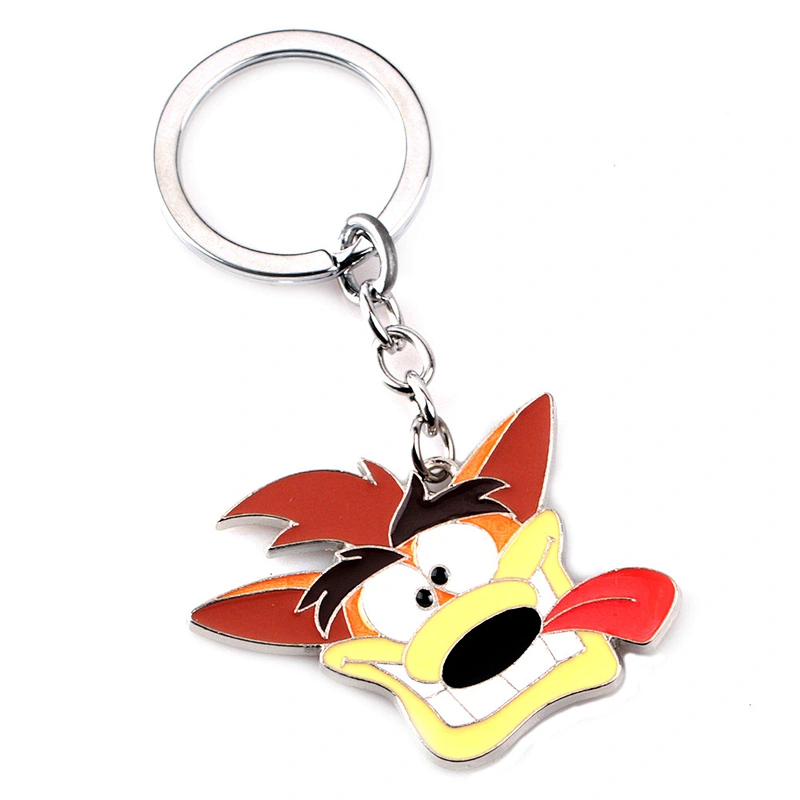 2018 china supplier hot sale Africa cartoon style customized keychain
