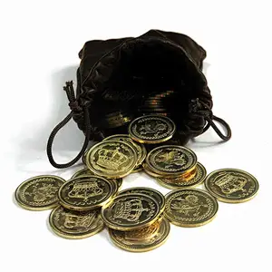 custom metal coin Wholesale pirate metal coins