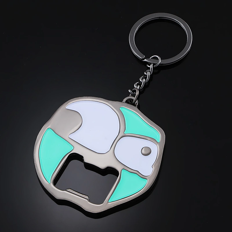 Custom your metal bottle opener key chain for wholesale