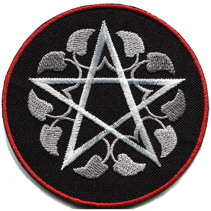 pentagram pentacle witchcraft custom iron on patches