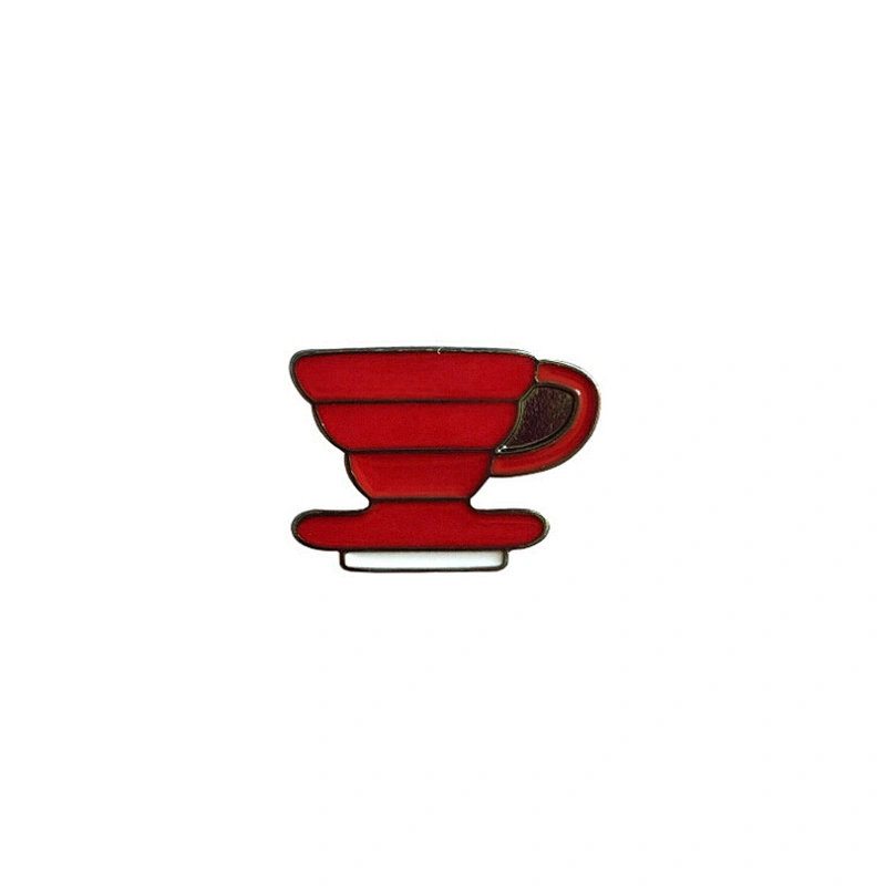 Kunshan Pinstar Vintage Coffee Brooch Wholesale Custom Lapel Pins