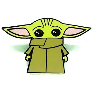 Cute Baby Yoda Hard Enamel Pin (Tie Pin/Lapel Pin/Backpack Pin)