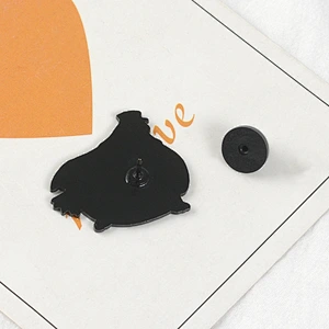 Custom Cartoon Rooster Soft Enamel Metal Lapel Pin