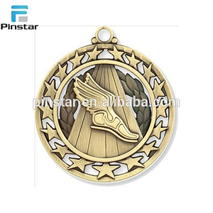custom hight quality running medal and Wholesale metal medal