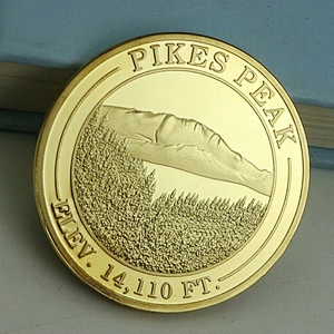 Factory Making Cheap Promotional High Quality Custom Company Brand Logo Shiny Gold Coins