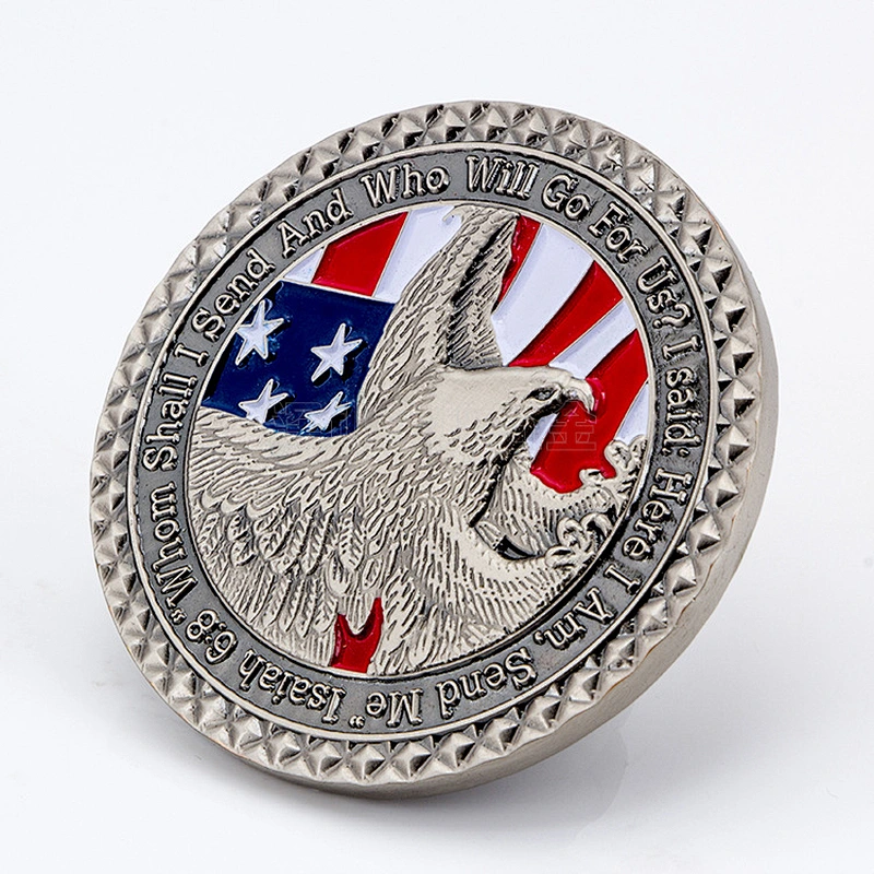 Top Quality custom American eagle coins challenge coins