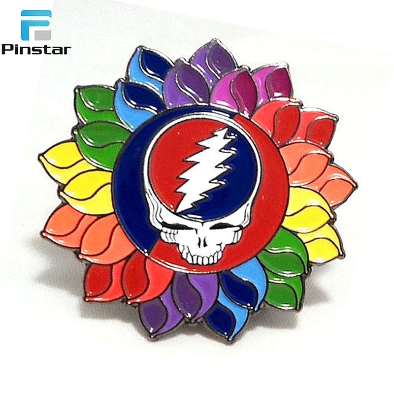 100% Factory Store Dab Hat Pin /Grateful Dead Lapel Pin/Dancing Bear Pin Over 200 Styles With Made Molds  MOQ 100 each Style