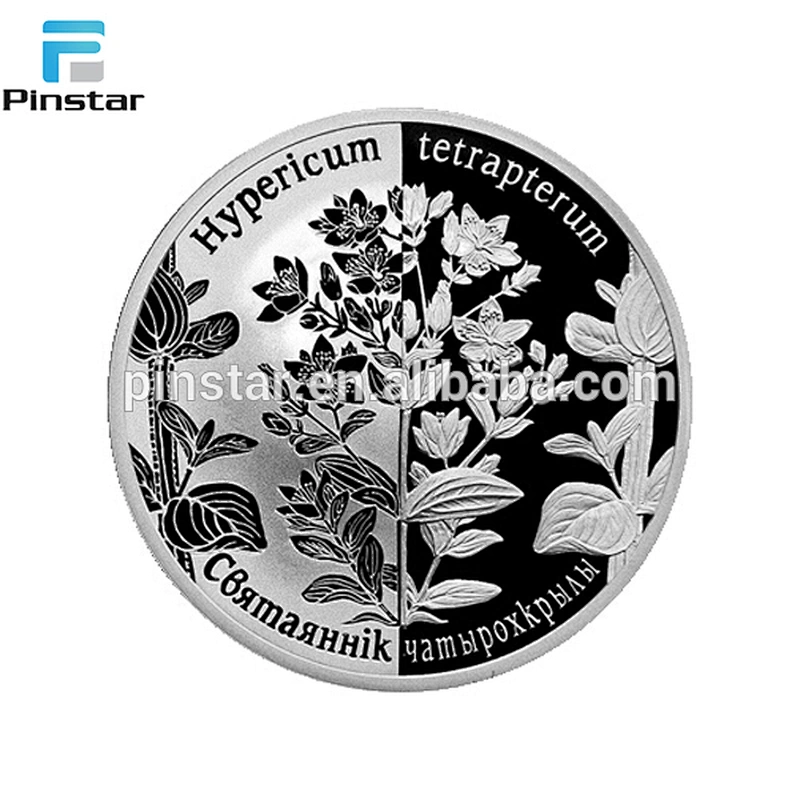 Manufacture high quality metal coins custom silver coin