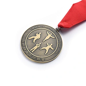 2018 high quality customized metal pin sports marathon medal