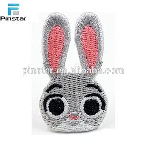 factory manufacture eye design custom embroidery patch