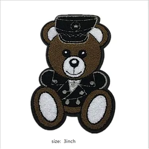 Bulk cute animal  iron-on  towel embroidery patches