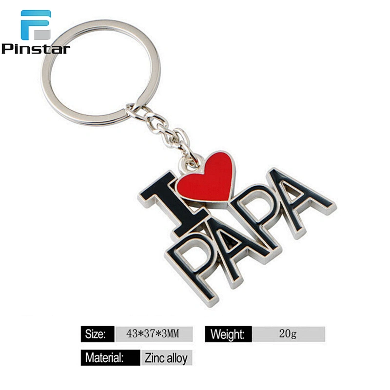 Popular Promotion Gift Metal Key Chain Custom Souvenir Keychain