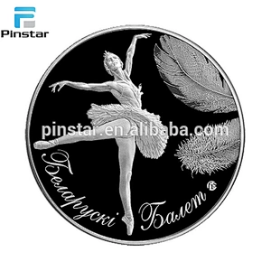 Manufacture high quality metal coins custom silver coin