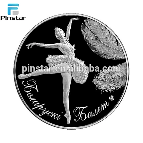 Manufacture high quality metal coins custom silver coin