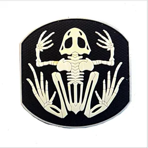 Cheap custom PVC patch for bag and cloth