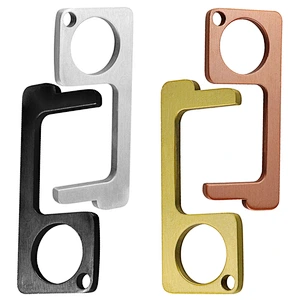 Hot Sale In Stock Multi Tool No Touch Opener Key Chain Hands Free Door Opener