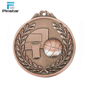 High quality hot style souvenir factory price award gold volleyball medals