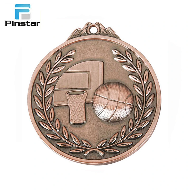 High quality hot style souvenir factory price award gold volleyball medals