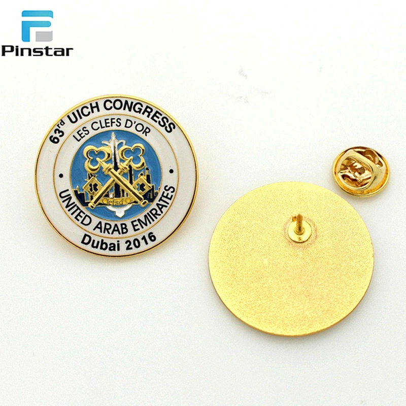 Metal crafts lapel pin badge custom pin fasteners for badges
