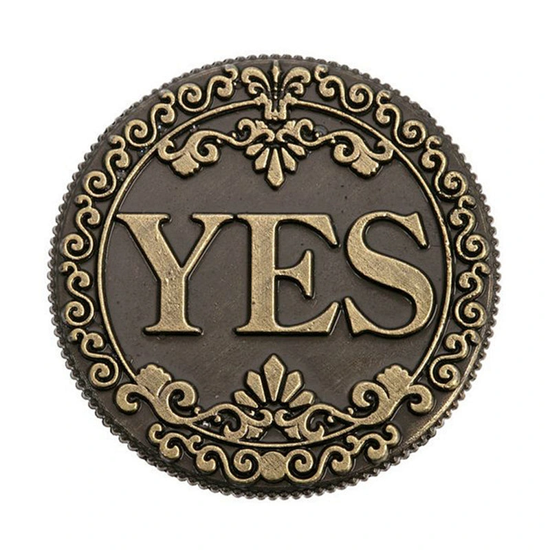 Round shape antique copper 3D logo custom souvenir challenge coin