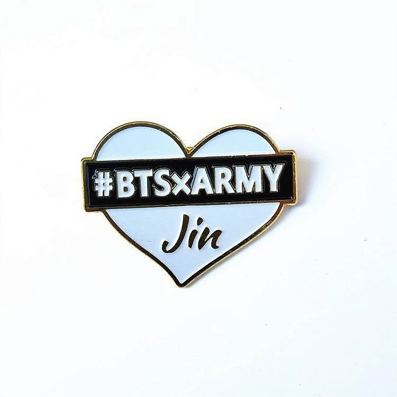 K-pop BTS Bulletproof Youth League enamel pins For Souvenir