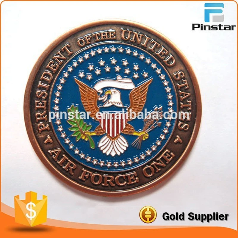 Cheap Fancy Metal Medallion Challenge Coins for Souvenirs