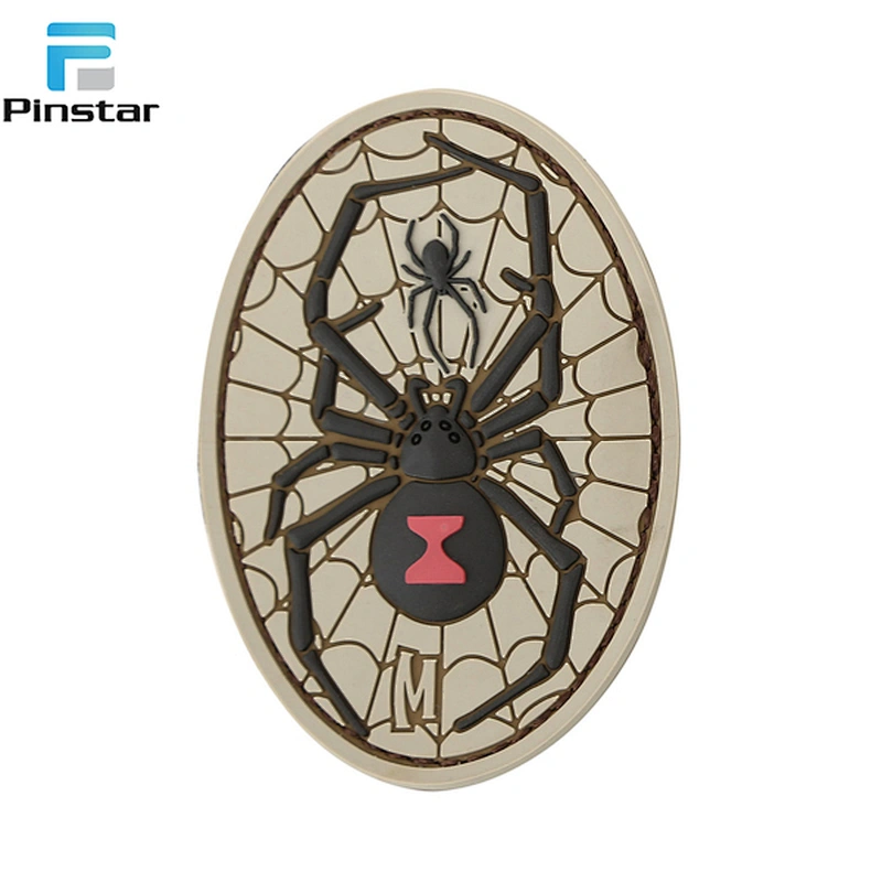 Manufacture patches Wholesale rubber badge Custom cartoon 3d pvc rubber patch