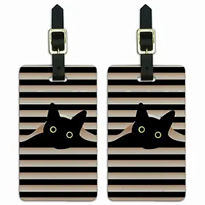 2018 New design custom cat soft PVC luggage tag