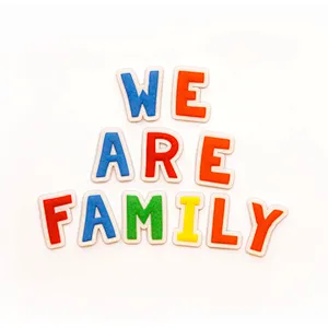 Child education letter pvc fridge magnet