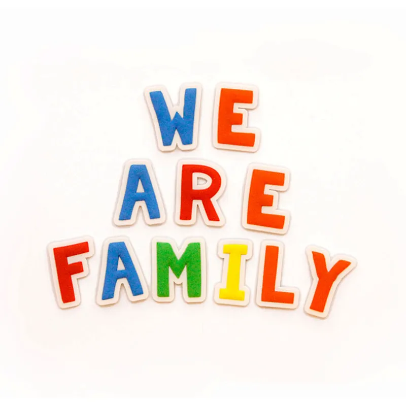 Child education letter pvc fridge magnet