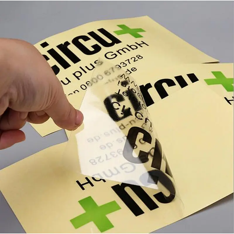Laptop waterproof adhesive pvc printed printing die cut custom car stickers