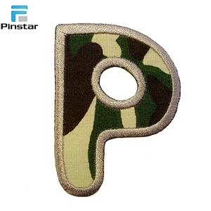Custom Camouflage Letter Patches For Clothing