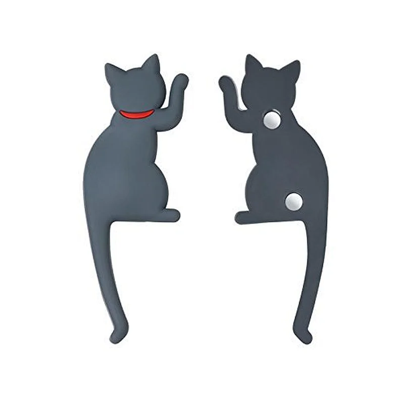 Funny cute cat factory custom soft PVC fridge magnet